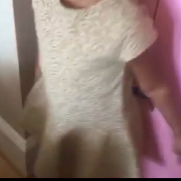 ZARA GOLD GLITTER DRESS - Picture 2 of 5